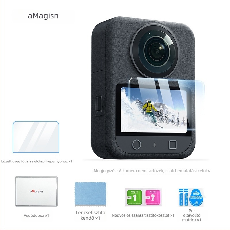 Amagisn Edzett üveg kijelzővédő DJI Osmo 360 Panoráma