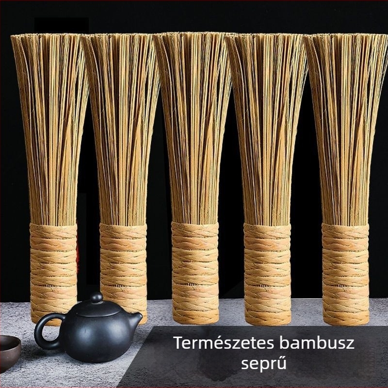 Bambusz edényecset finom bambuszrosttal – hagyományos, környezetbarát konyhai eszköz