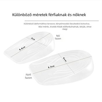 Tiancheng szilikonból készült emelő talpbetét sportcipőkhöz, antibakteriális, szagtalanító, nedvszívó, uniszex