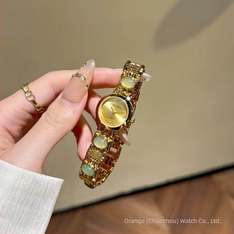 Bee Sister BS1889 Női Óra Mother-of-Pearl karkötővel, Quartz mechanizmus, 30 m vízállóság, 22 mmeszámlapátmérő