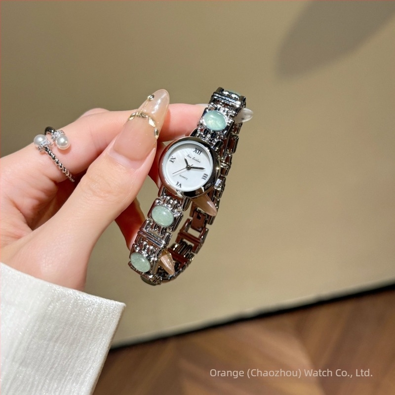Bee Sister BS1889 Női Óra Mother-of-Pearl karkötővel, Quartz mechanizmus, 30 m vízállóság, 22 mmeszámlapátmérő