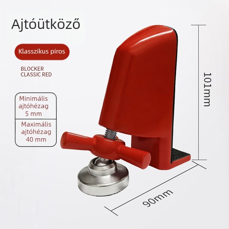Padlóra szerelt ajtó stopper a biztonságért, lopás elleni ajtózár szállodák és otthoni használatra