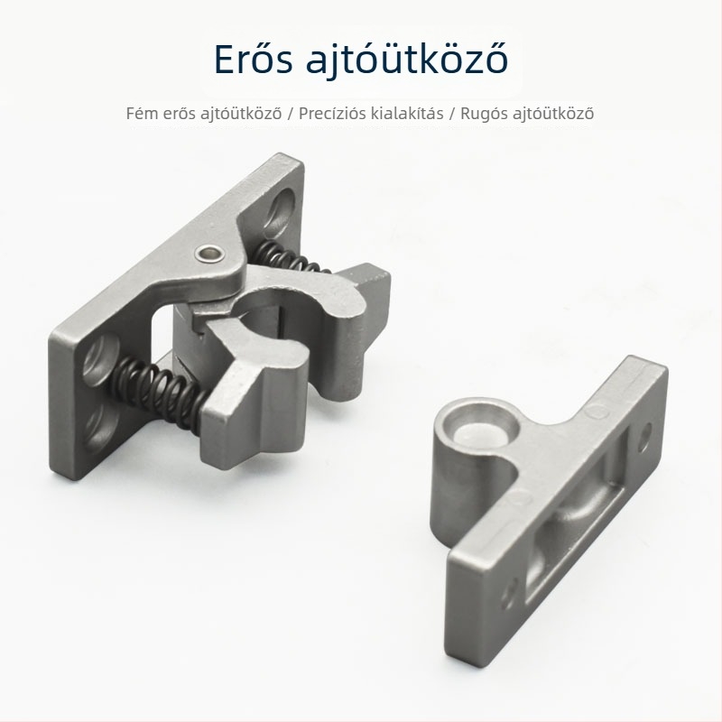65 mm-es ajtóütő gyöngyök, nehéz kivitel, rozsdamentes acél 304, pattintós szerelés, DK-101, modern minimalist stílus
