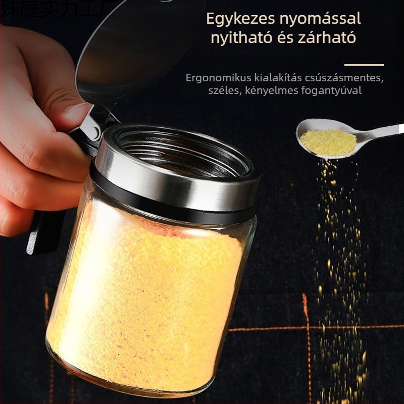 Új konyhai fűszertartó készlet – üveg fűszertartók gyűjteménye