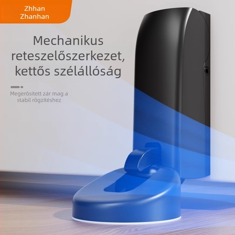 Mini hidraulikus ajtócsillapító belső faajtókhoz, padlóra szerelhető, ütéscsillapító védelem