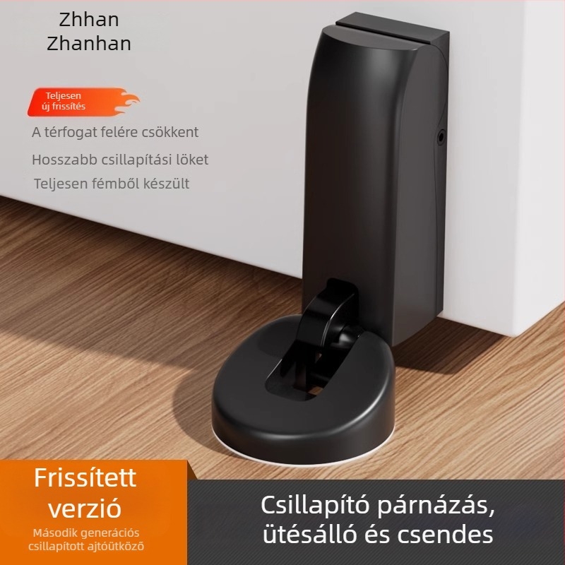 Mini hidraulikus ajtócsillapító belső faajtókhoz, padlóra szerelhető, ütéscsillapító védelem