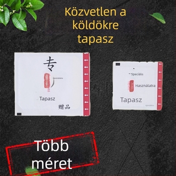 Köldök moxibusziós tapaszok, nem szövött anyagból, üröm tartalmú tapaszok, több méretben