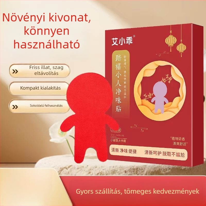 Vörös kisember szagtalanító tapaszok a lábak és cipők szaga ellen