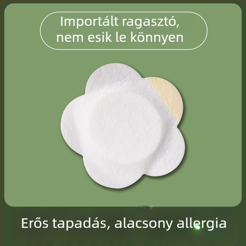 Spunlace anyagú köldök patch szilva virág mintával – nem szövött, orvosi lélegző ragasztó tapasz