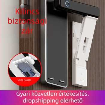 Gyermekbiztos ajtóstopper bérleményekhez, biztonsági zár egyedül élőknek, ajtónyitás elleni eszköz