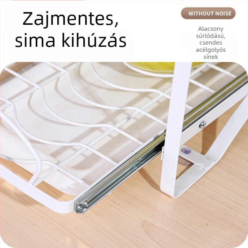 The smoother Konyhai kihúzható tál- és edénytartó a szekrényben