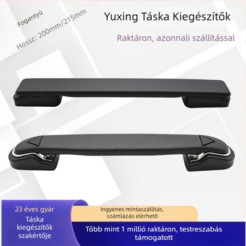 Fekete műanyag bőrönd fogantyú