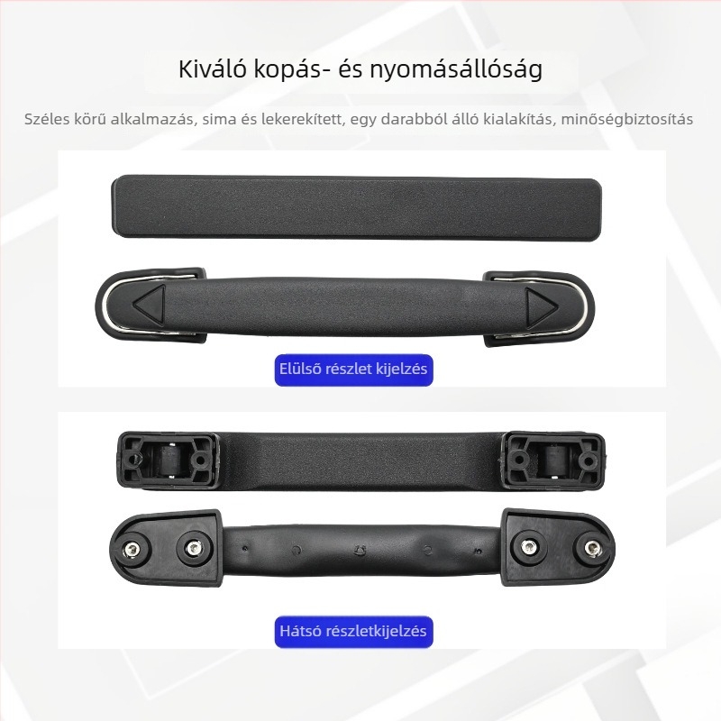 Fekete műanyag bőrönd fogantyú