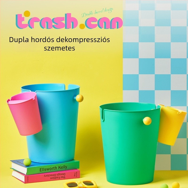 Dopamin-témájú otthoni kuka, nagy kapacitású, elegáns kialakítás a nappaliba, asztali mini kuka