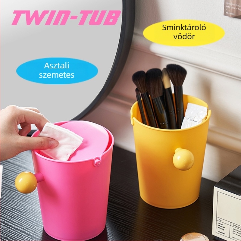 Dopamin-témájú otthoni kuka, nagy kapacitású, elegáns kialakítás a nappaliba, asztali mini kuka