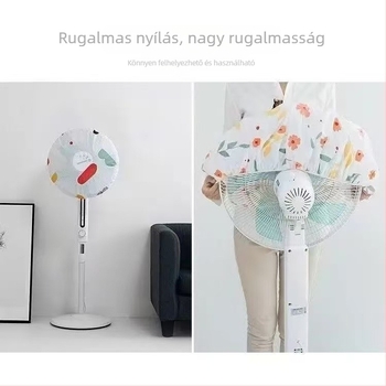 Plüss porvédő huzat álló- és falra szerelhető ventilátorokhoz, otthoni tároló huzat