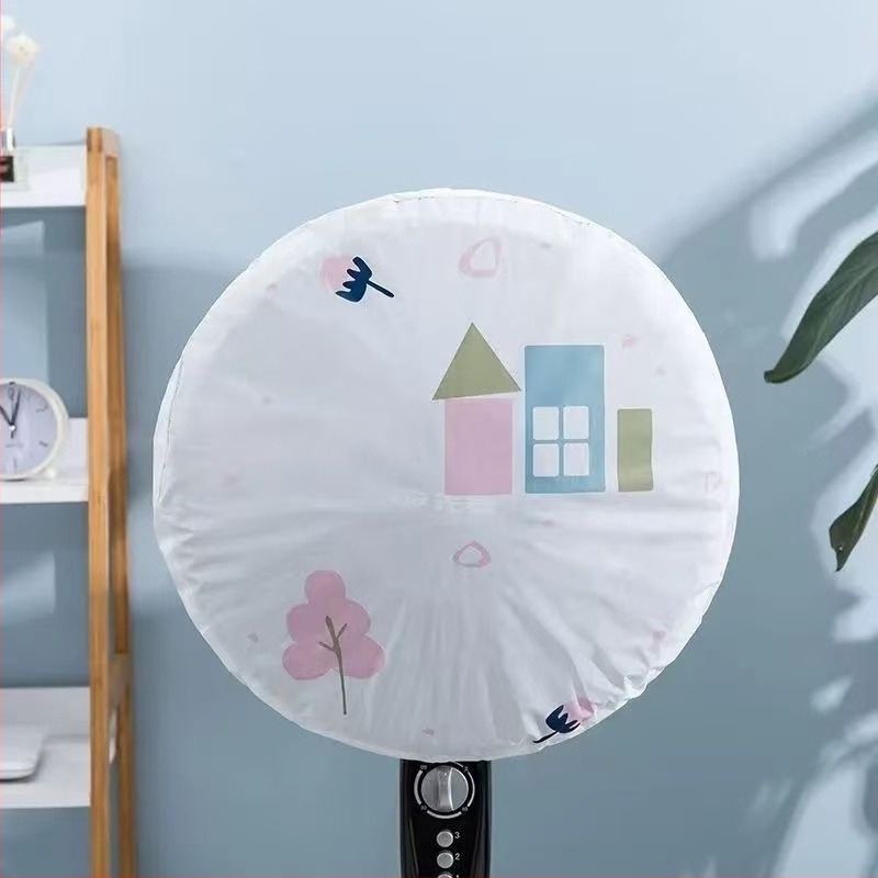 Plüss porvédő huzat álló- és falra szerelhető ventilátorokhoz, otthoni tároló huzat
