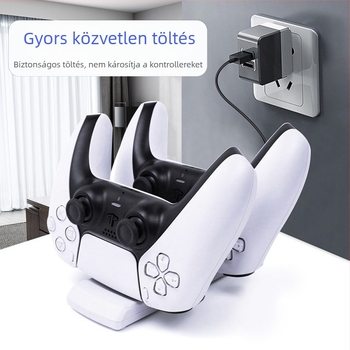 PS5 kettős töltőállomás – mini változat