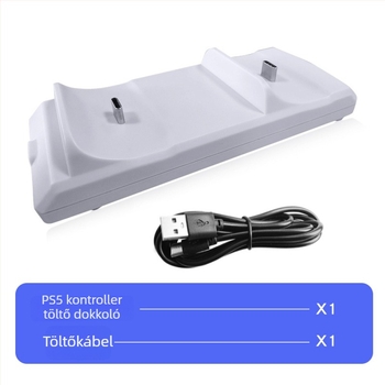 PS5 kettős töltőállomás – mini változat