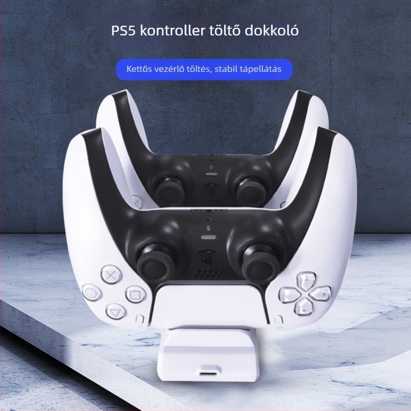PS5 kettős töltőállomás – mini változat