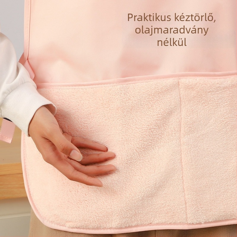Vízálló, szennyeződés-elleni ujjatlan szakácskötény, otthoni használatra, könnyű és vékony