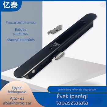 Alumíniumötvözetű kampózár tolóajtókhoz és ablakokhoz