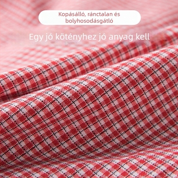 Új, vízálló pamut kötény ujjas, divatos védő kötény a konyhához és otthonhoz nyomtatott mintával, plusz méret, uniszex
