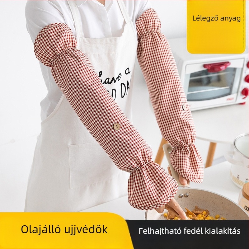 Vízálló konyhai alkari védő – sütéshez, olajpermet és fröccsenések elleni védelem, uniszex