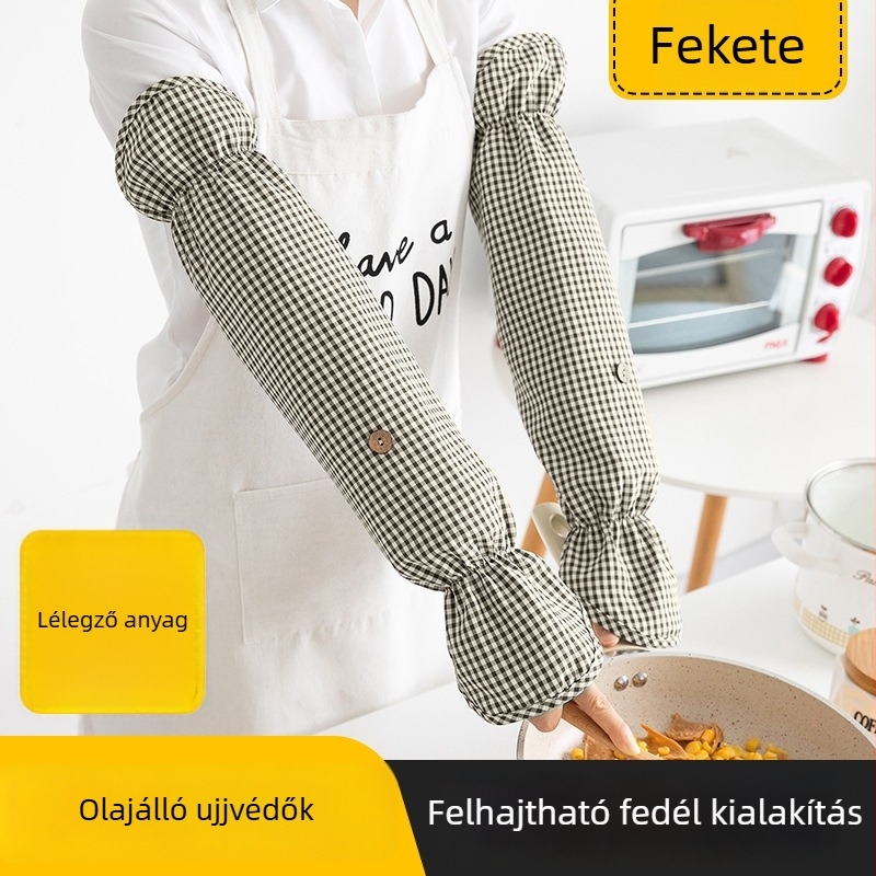 Vízálló konyhai alkari védő – sütéshez, olajpermet és fröccsenések elleni védelem, uniszex