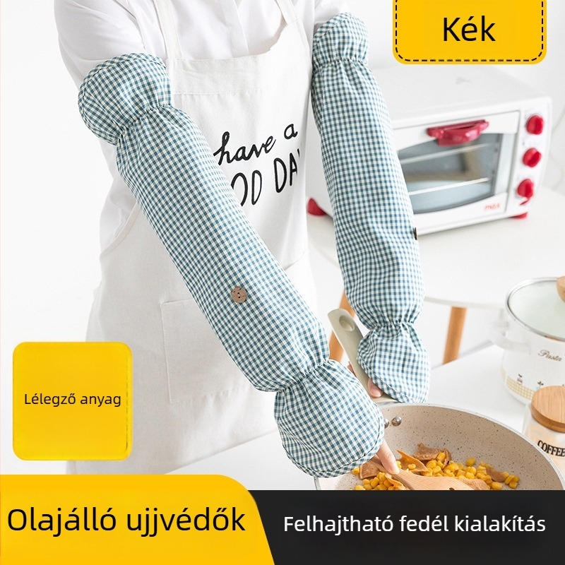 Vízálló konyhai alkari védő – sütéshez, olajpermet és fröccsenések elleni védelem, uniszex