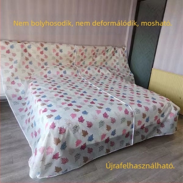 Ágy porvédő huzat teljes fedettséggel, porálló anyag
