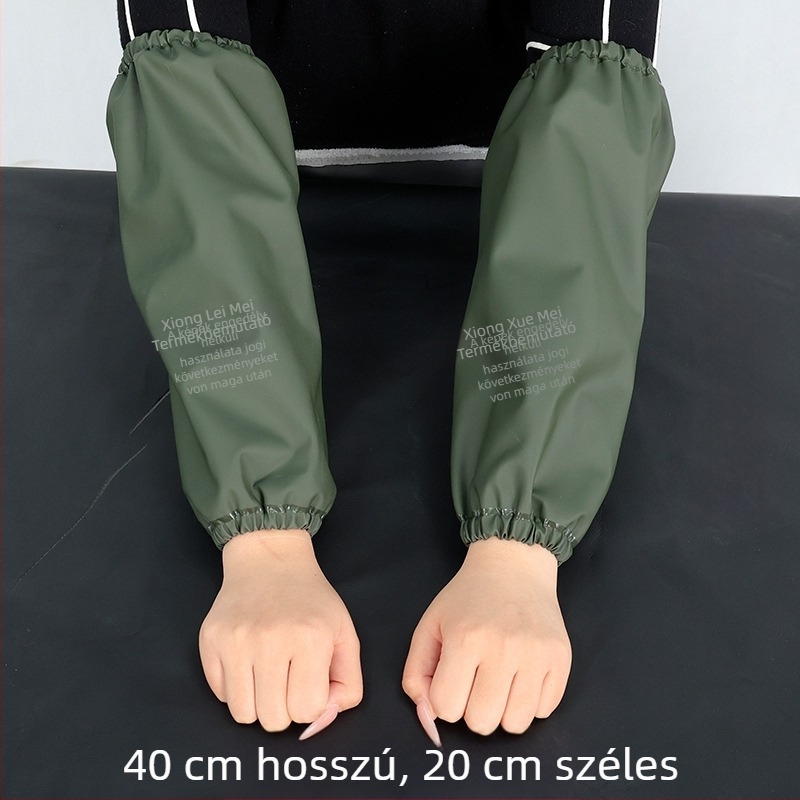 Vastagított védő karvédők – kopás- és karcolásállóak, vízállóak és szennyeződés-ellenállók, élelmiszer-feldolgozásra, halászatra és vágási műveletekhez.