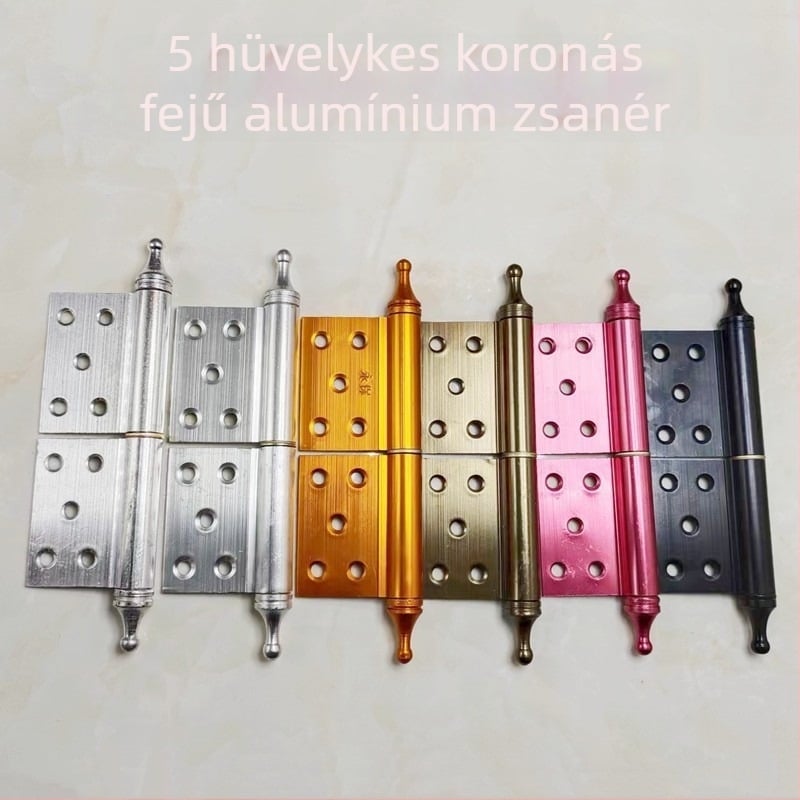 5×3 zászló alakú koronás fejű alumínium ötvözet pánt