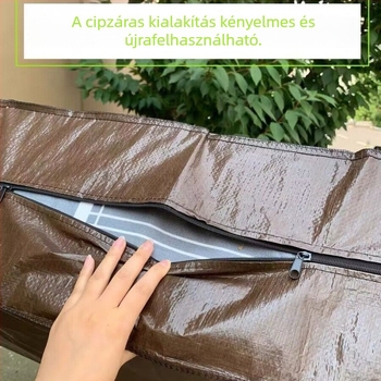 3D cipzáras matrac csomagoló táska, műanyag szőtt táska, kígyó bőr mintás védőhuzat költöztetéshez és tároláshoz