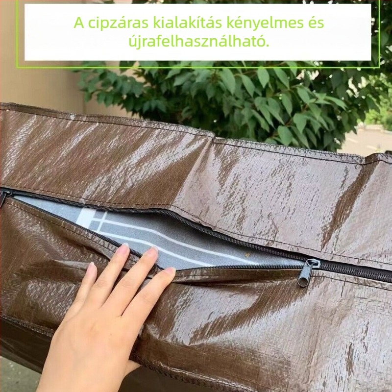 3D cipzáras matrac csomagoló táska, műanyag szőtt táska, kígyó bőr mintás védőhuzat költöztetéshez és tároláshoz