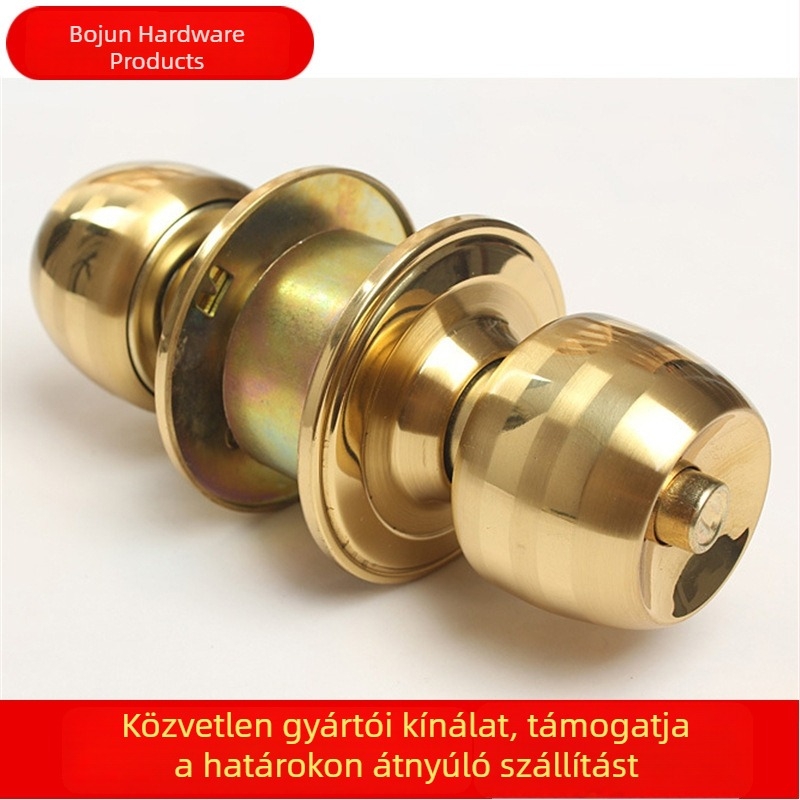 5831 gömb alakú ajtózár – hálószoba, fürdőszoba, erkély és faajtókhoz