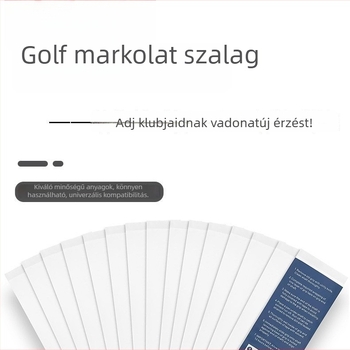 Golf fogáscseréhez dupla oldalú ragasztószalagból álló készlet, demontázs- és rögzítési kiegészítőkkel (három darabos készlet)