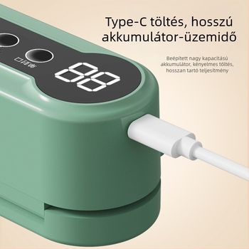 Háztartási teljesen automata vákuumzáró készülék a konyhához – kompakt élelmiszer-vákuum záró és tartósító készülék