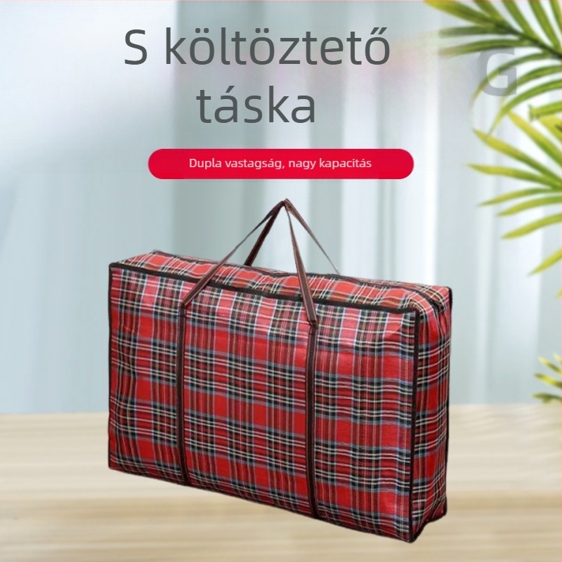Oxford vászonból készült, megerősített költözőtáska – extra nagy, strapabíró a ruhák és cipők számára