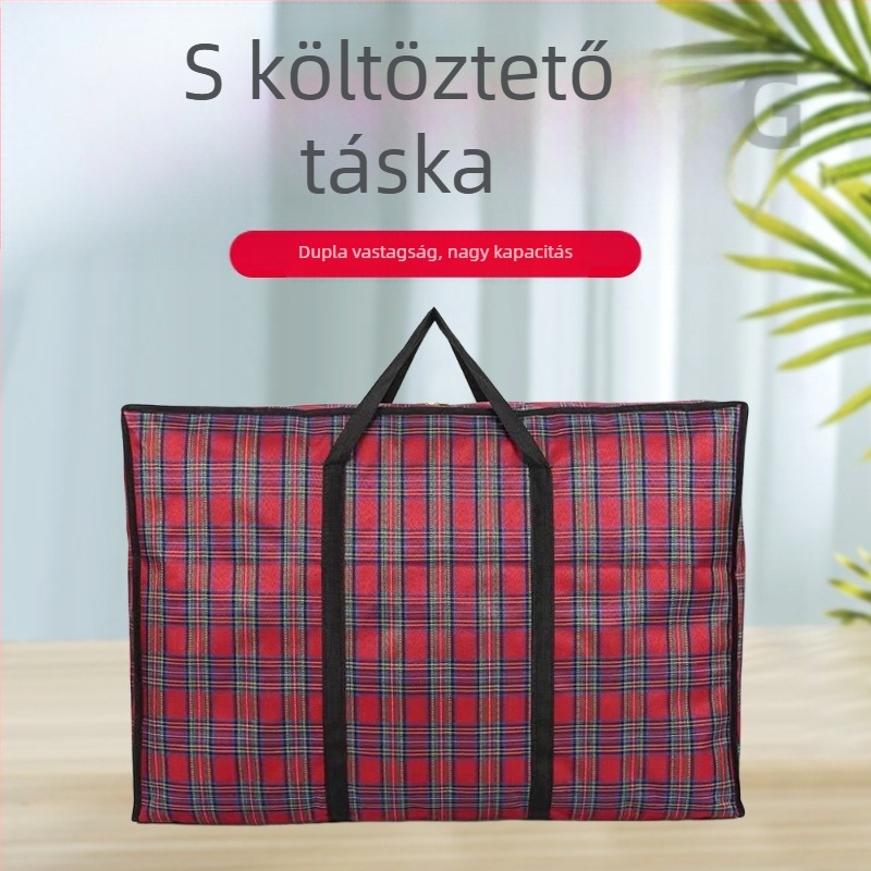 Oxford vászonból készült, megerősített költözőtáska – extra nagy, strapabíró a ruhák és cipők számára