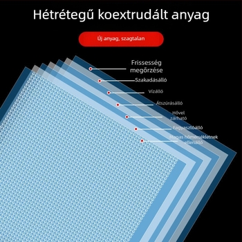Otthoni vákuumtasakok élelmiszer-tárolására; vákuumzárás; vastag nejlon tasakok, szivárgásmentes