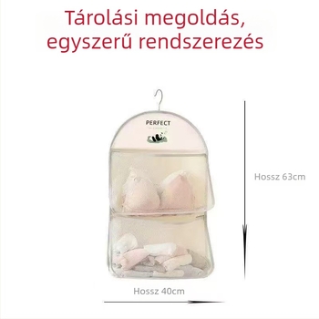Függő szervező fehérneműkhöz és zoknikhoz — falra szerelhető tároló