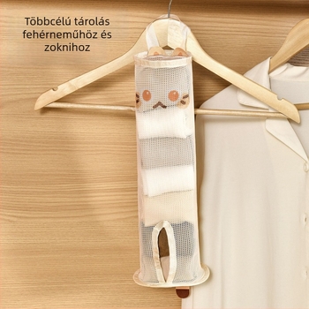 Hálózatos tárolózsák hagyma, gyömbér és fokhagyma számára, falra akasztható, lélegző