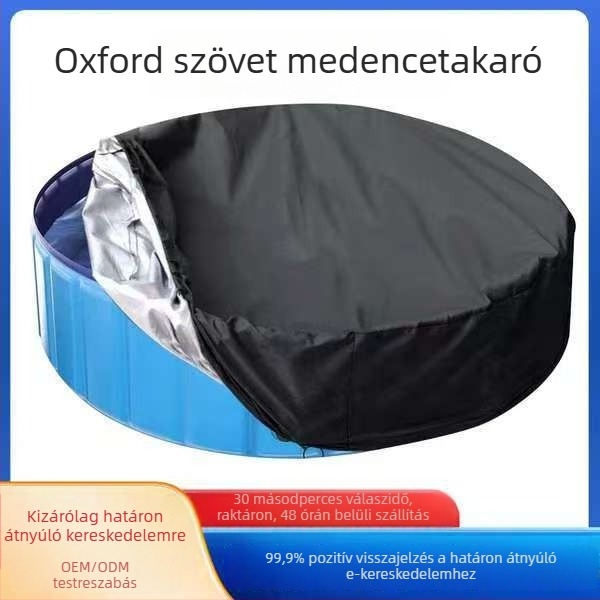 Kültéri medencetakaró háziállatoknak – porvédő, UV-védelem és vízálló, kör alakú vagy négyzetes