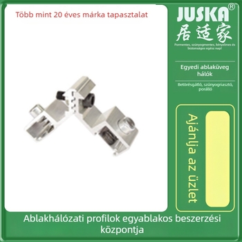 Gyémánt-hálós bejárati ajtó sorozat alumínium sarokdarabokkal, különböző méretek, teljes készlet