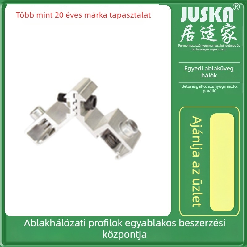 Gyémánt-hálós bejárati ajtó sorozat alumínium sarokdarabokkal, különböző méretek, teljes készlet