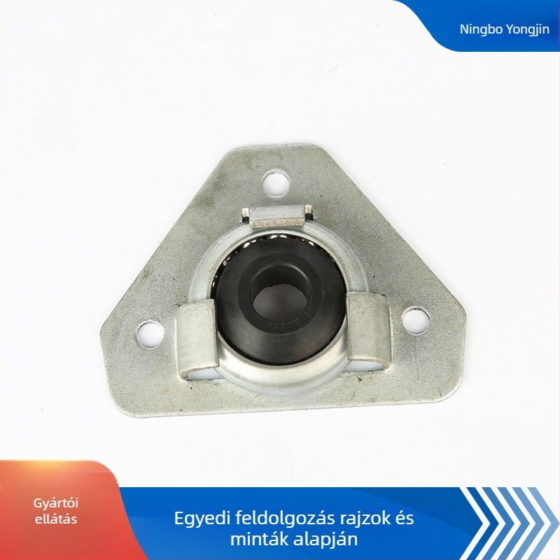 Görgőajtó csapágy-kiegészítők, csőmotor csapágy-tartó, háromszög alakú tartó és csapágylemez