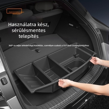 Rejtett alsó csomagtartó tároló doboz autóhoz, Xiaomi Yu7-kompatibilis