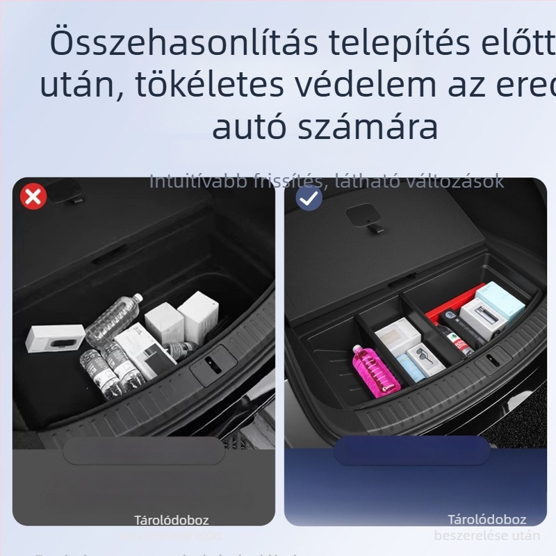 Rejtett alsó csomagtartó tároló doboz autóhoz, Xiaomi Yu7-kompatibilis