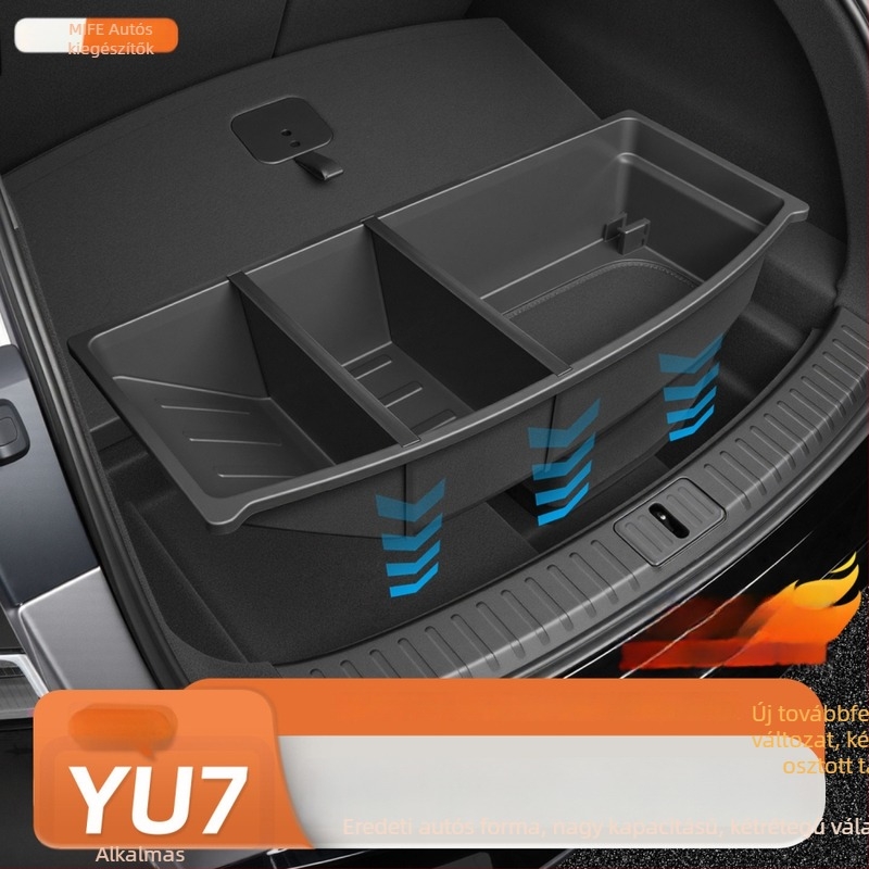 Rejtett alsó csomagtartó tároló doboz autóhoz, Xiaomi Yu7-kompatibilis